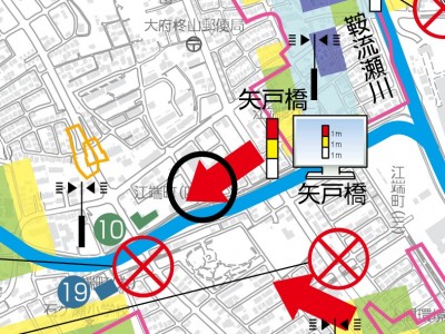 大府市江端町四丁目【全1邸】ハザードマップ