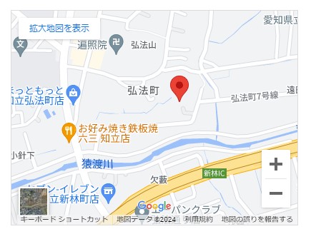 知立市弘法町案内図