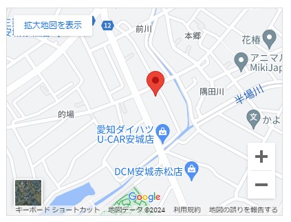 安城市赤松町　案内図