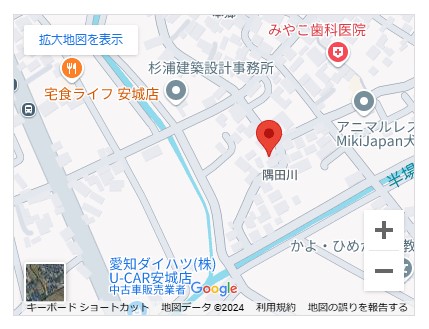 安城市赤松町新築分譲　案内図