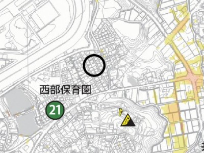 豊明市間米町鶴根【全1邸】ハザードマップ